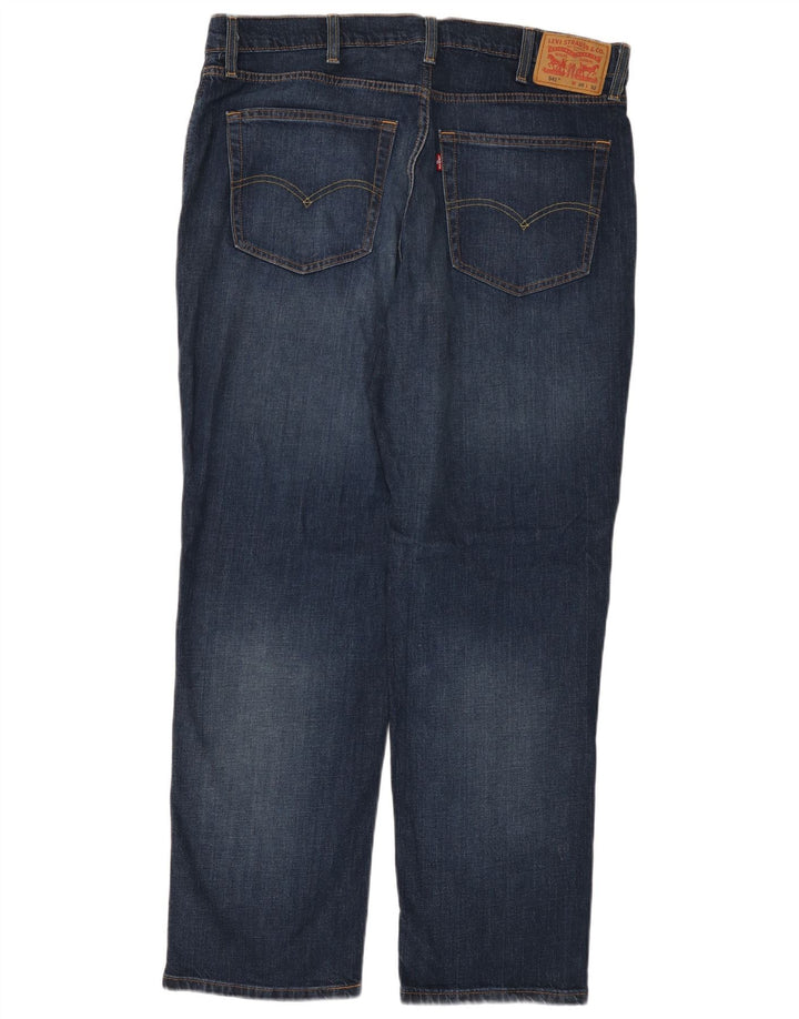 LEVI'S Jeans rectos 541 para hombre W38 L32 Algodón azul marino