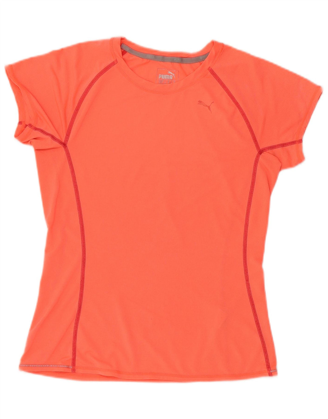 PUMA Camiseta para mujer Top UK 8 Small Naranja Poliéster
