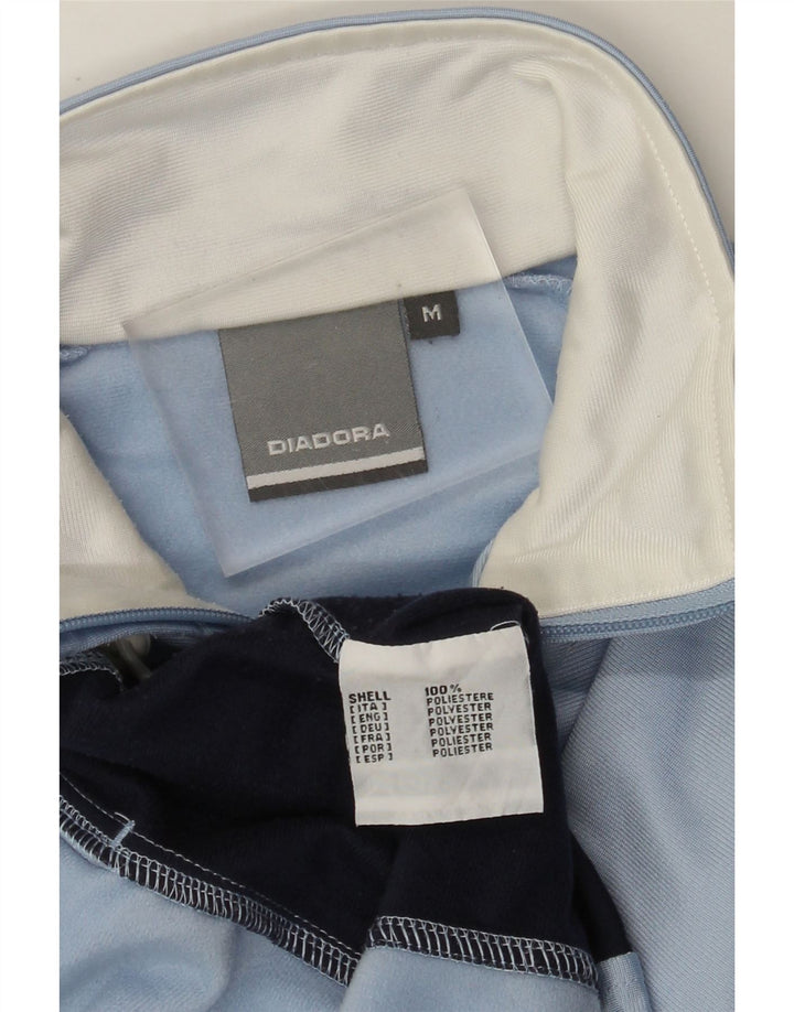 Diadora Mujer Chándal Top Jacket Poliéster Colorblock Azul Medio