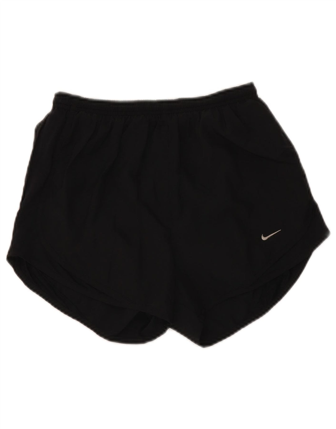 Nike Pantalones cortos deportivos Dri Fit para mujer UK 8 Small Poliéster negro