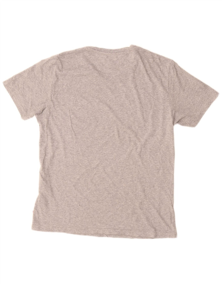 LEVI'S Camiseta gráfica para hombre Top Algodón gris medio