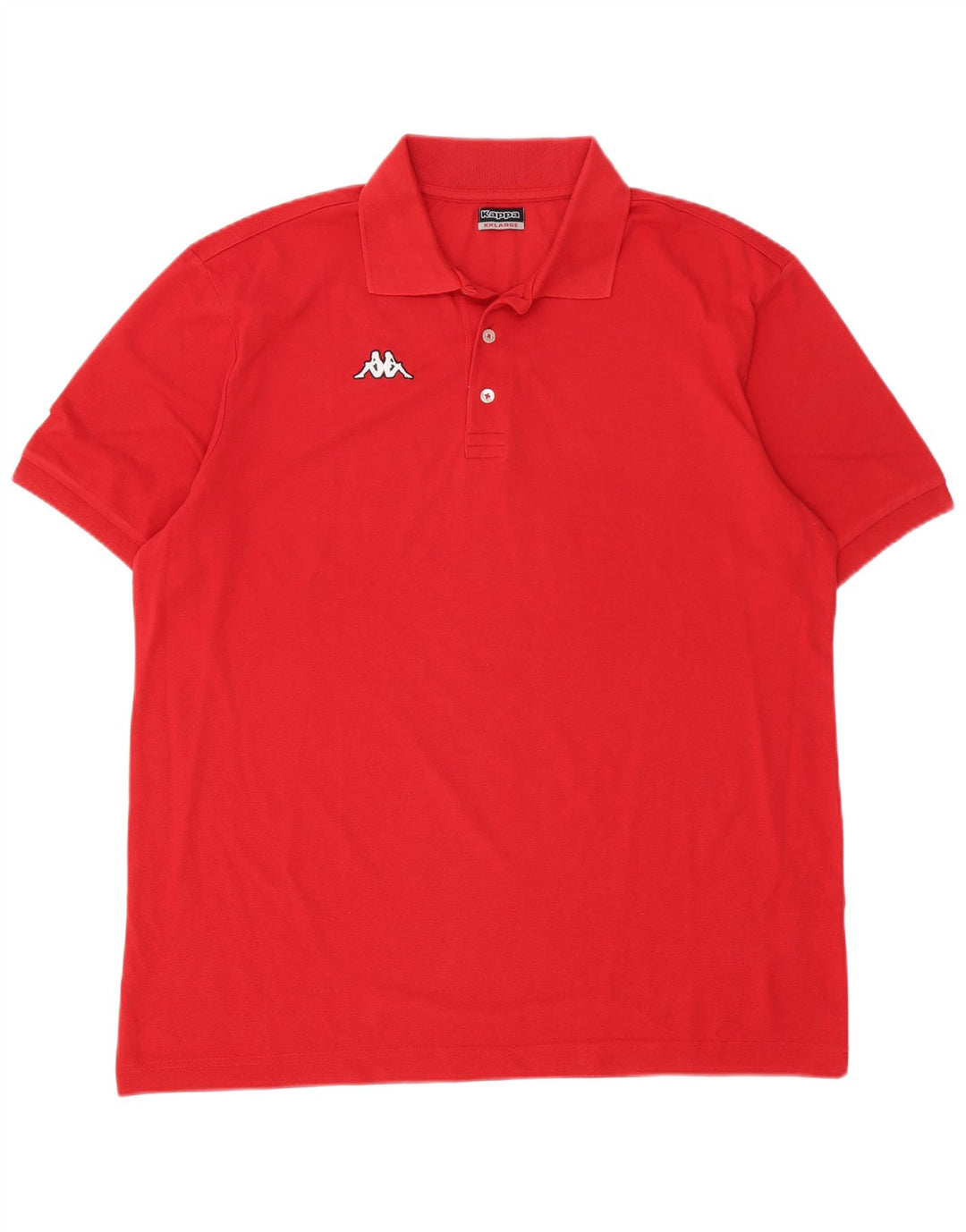 Kappa Polo Hombre 2XL Algodón Rojo