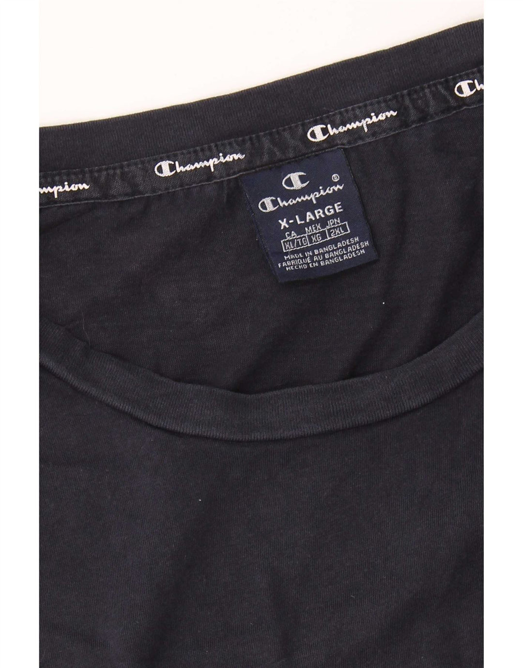 Champion Camiseta Hombre Top XL Azul Marino
