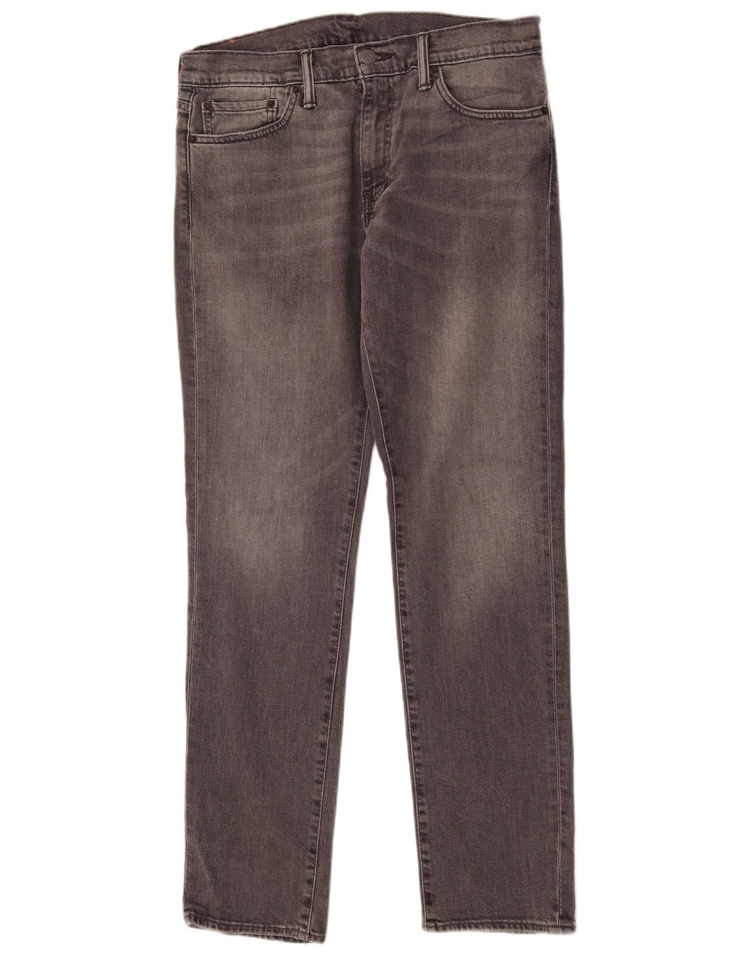 Levi's Hombre 511 Slim Jeans W33 L32 Algodón Gris