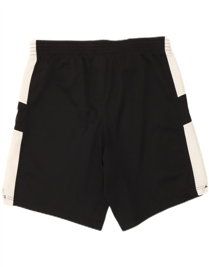 ASICS Mens Sport Shorts Large  Black Colourblock Polyester Vintage Asics and Second-Hand Asics from Messina Hembry 