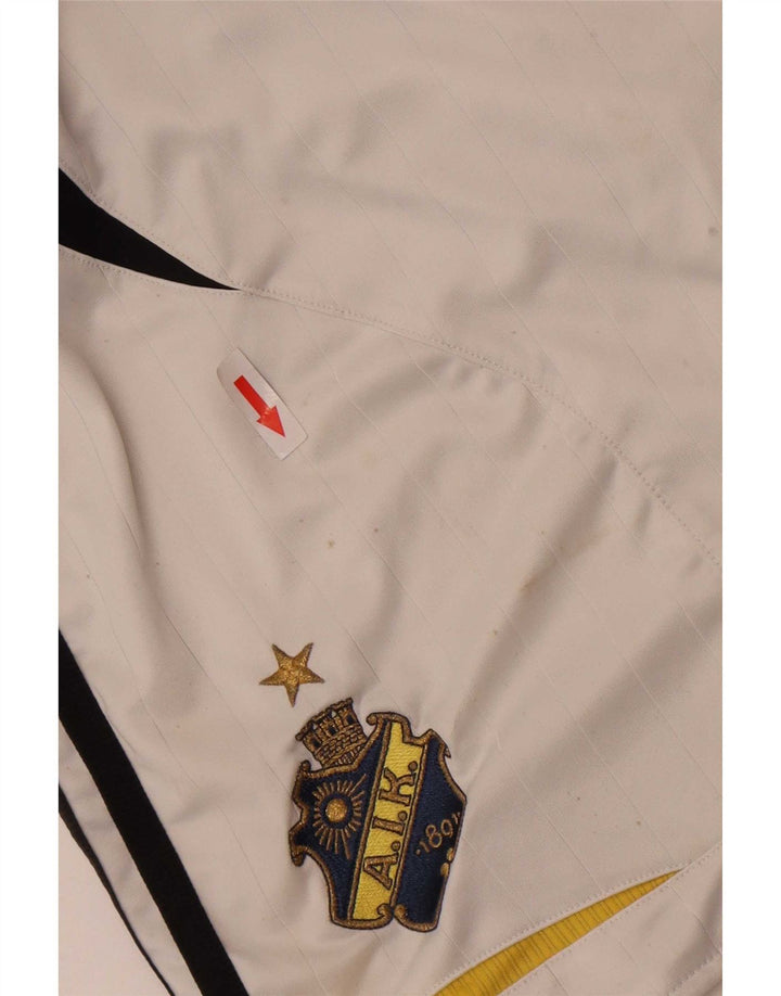 Adidas Pantalones cortos deportivos para hombre XL Blanco Colorblock Poliéster