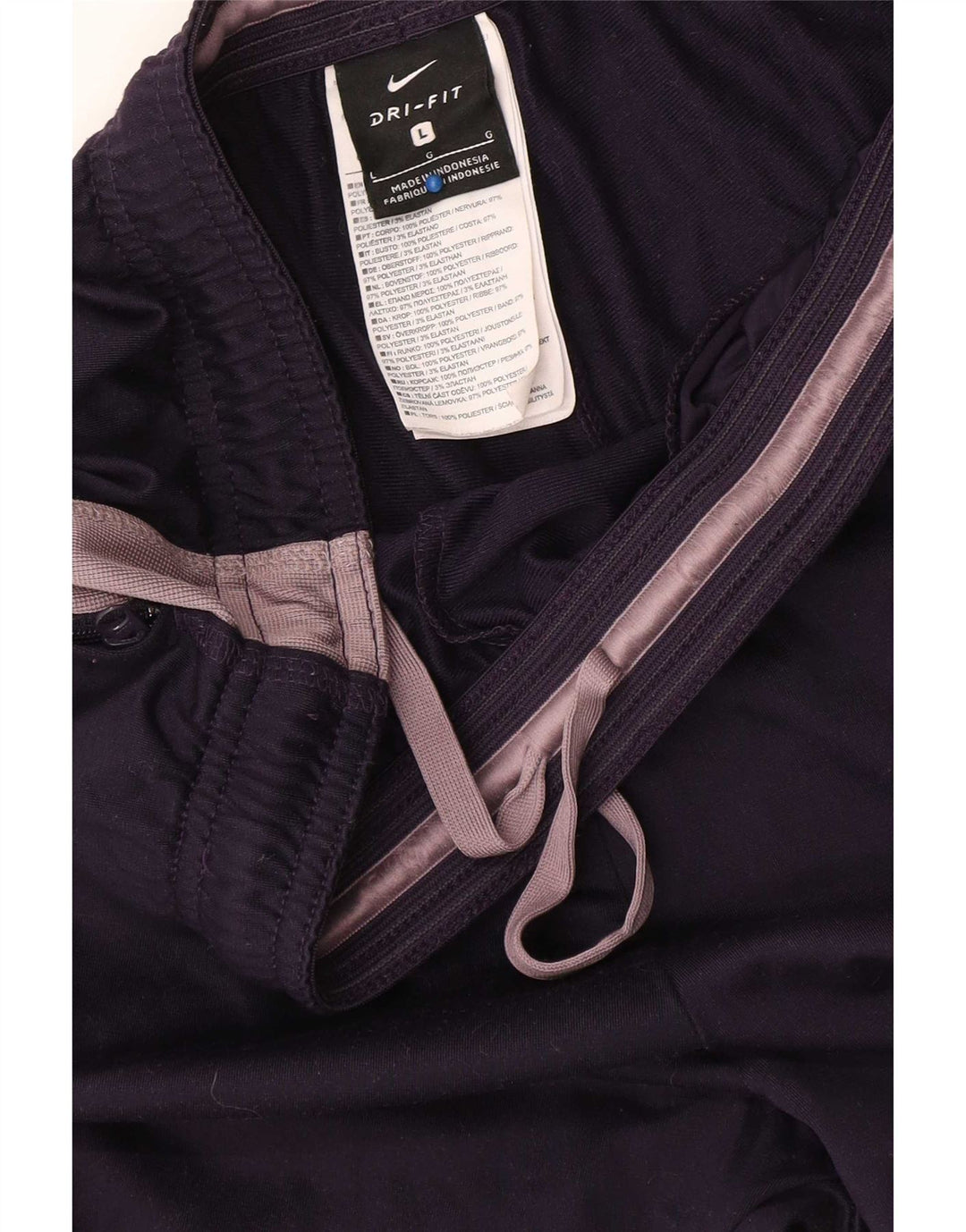 Nike - Pantalones de chándal para mujer, talla 40, talla grande, color azul marino, poliéster