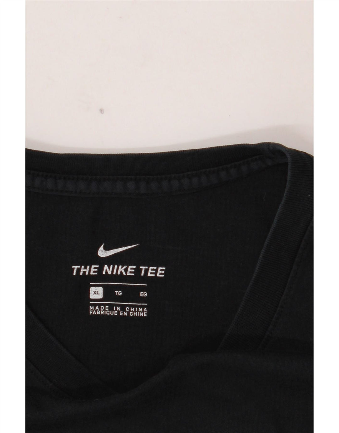 NIKE Camiseta gráfica para hombre XL Negro