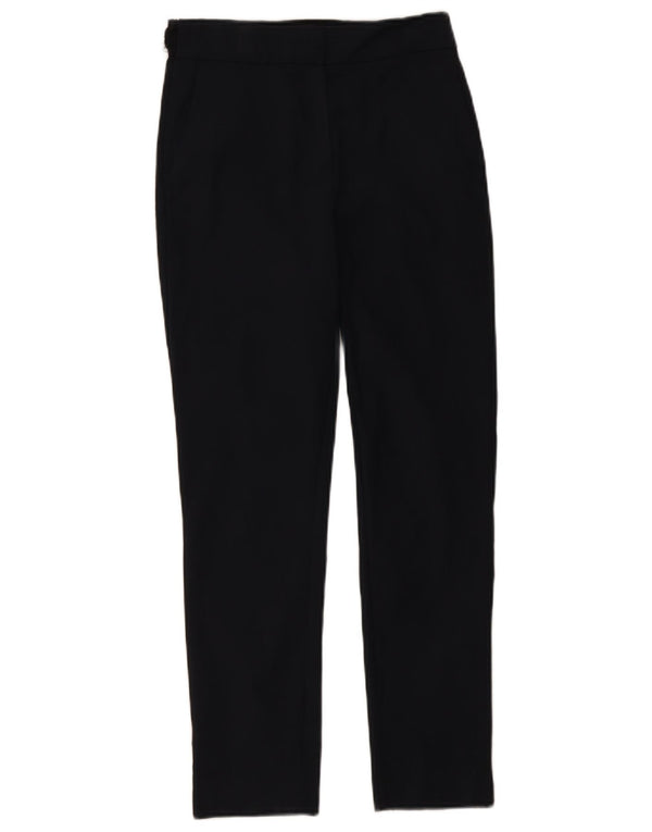 Zara Mujer Pantalones Chinos Slim Small W26 L27 Negro