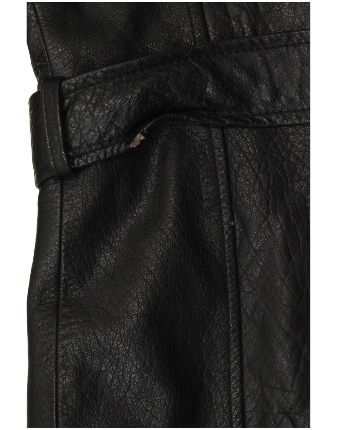 Carnaby Street Chaqueta de cuero con doble botonadura para hombre UK 38 Medium Black