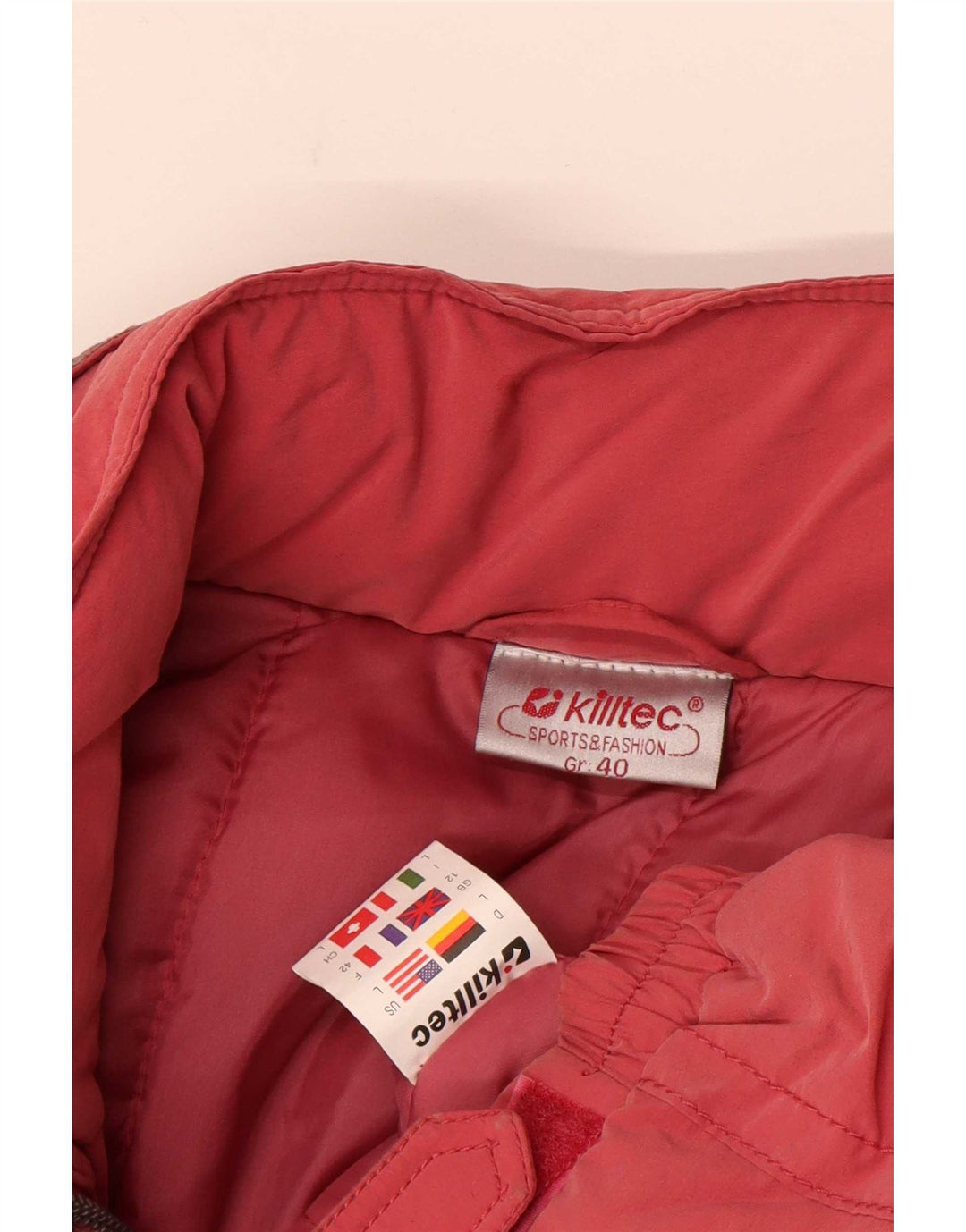 Killtec Mono de esquí con capucha gráfico para mujer Reino Unido 40 Mediano Rosa Floral