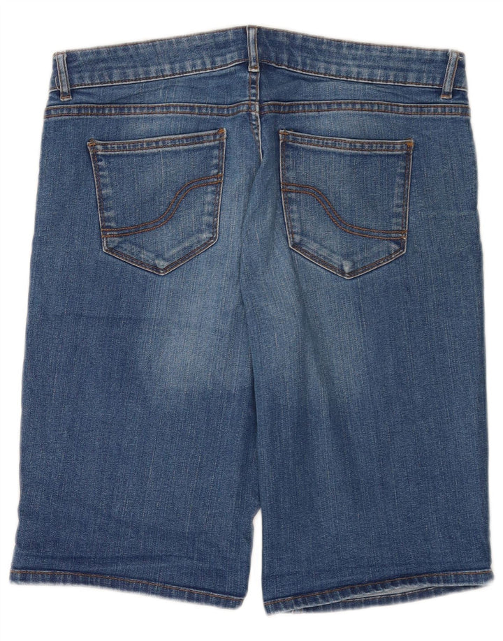 Bermudas vaqueras para mujer Fat Face UK 12 Medium W32 Algodón azul