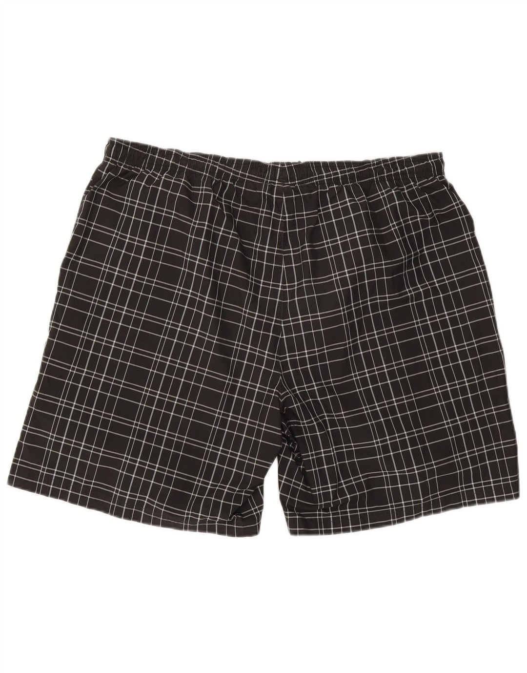 Reebok Bañador Hombre 2XL Negro Cuadros Poliéster