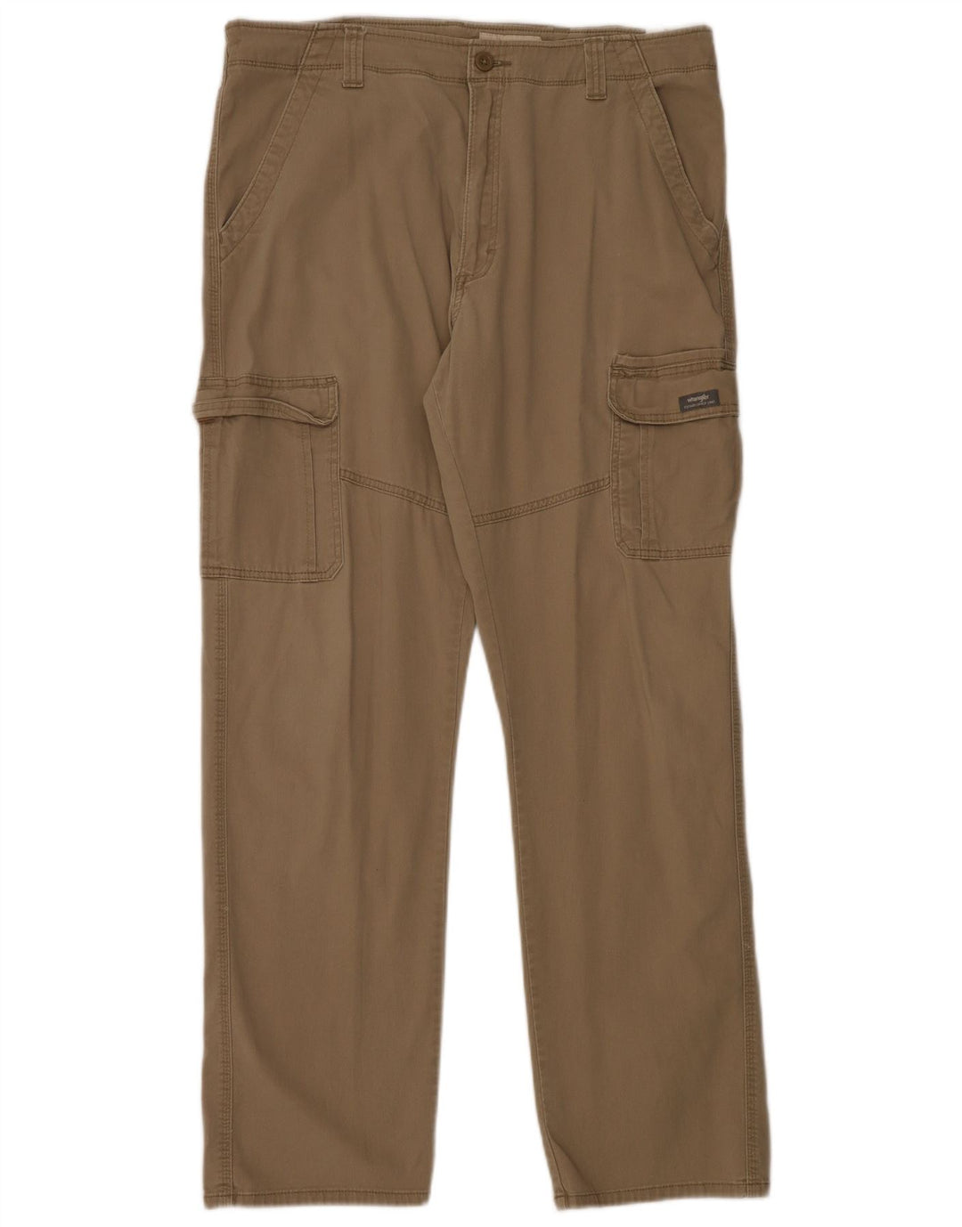 WRANGLER Pantalones cargo de ajuste relajado para hombre W36 L34 Algodón beige