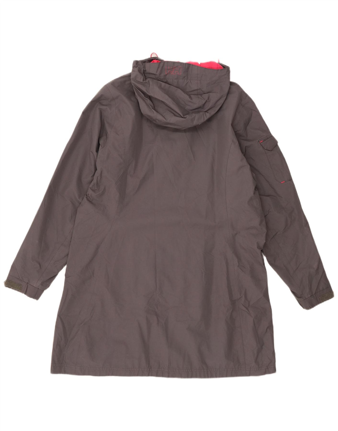 Helly Hansen Chubasquero con capucha para mujer ES 40 XL Poliéster gris