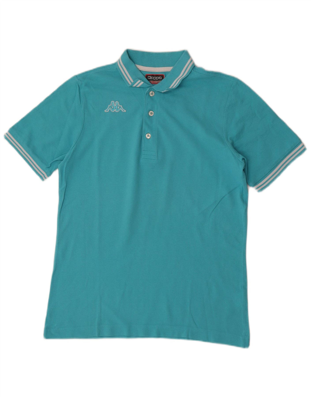 Polo Kappa Hombre Small Azul Algodón