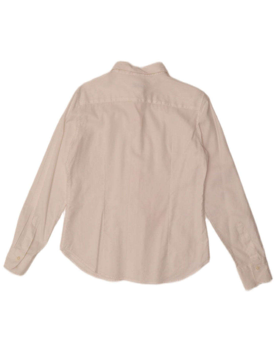 Camisa Superga Mujer IT 46 Grande Algodón Blanco