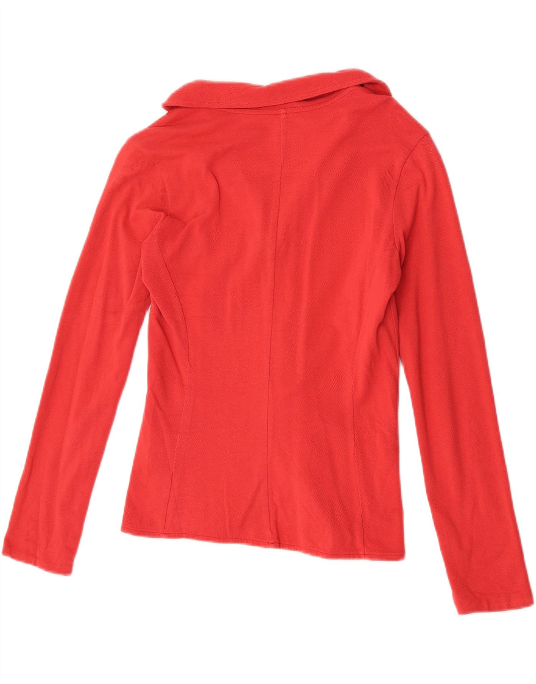Kappa Chaqueta Blazer de 3 Botones para Mujer UK 10 Small Red Cotton
