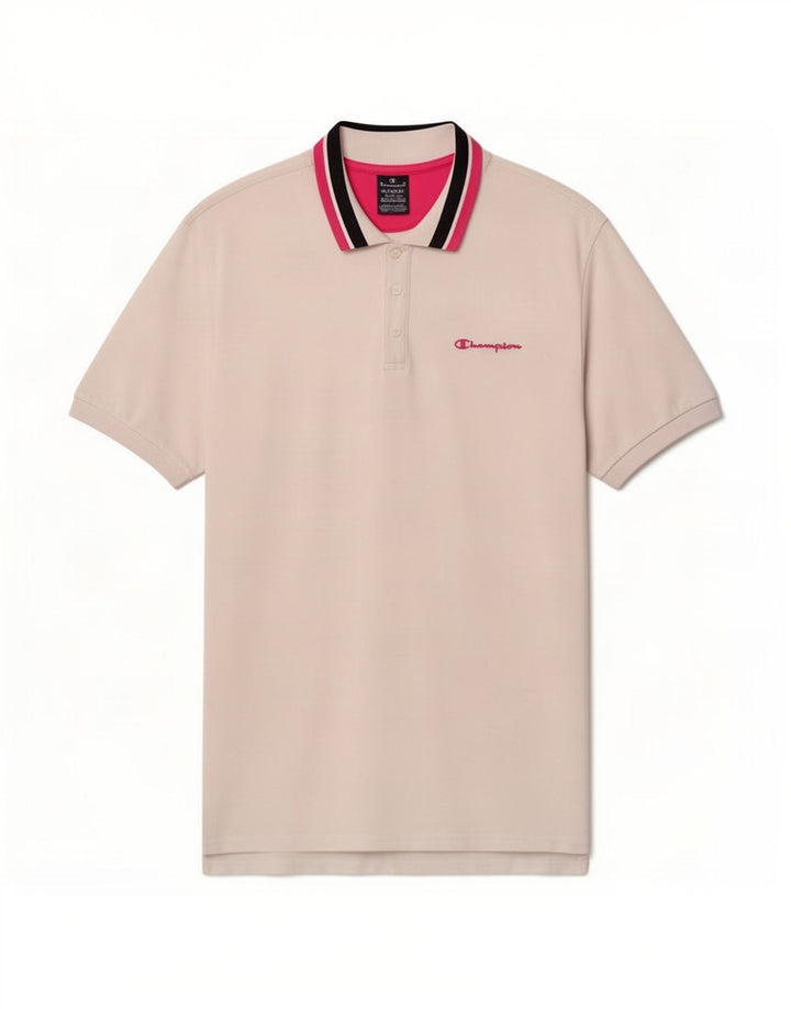 Champion Polo Hombre 2XL Paja Blanca