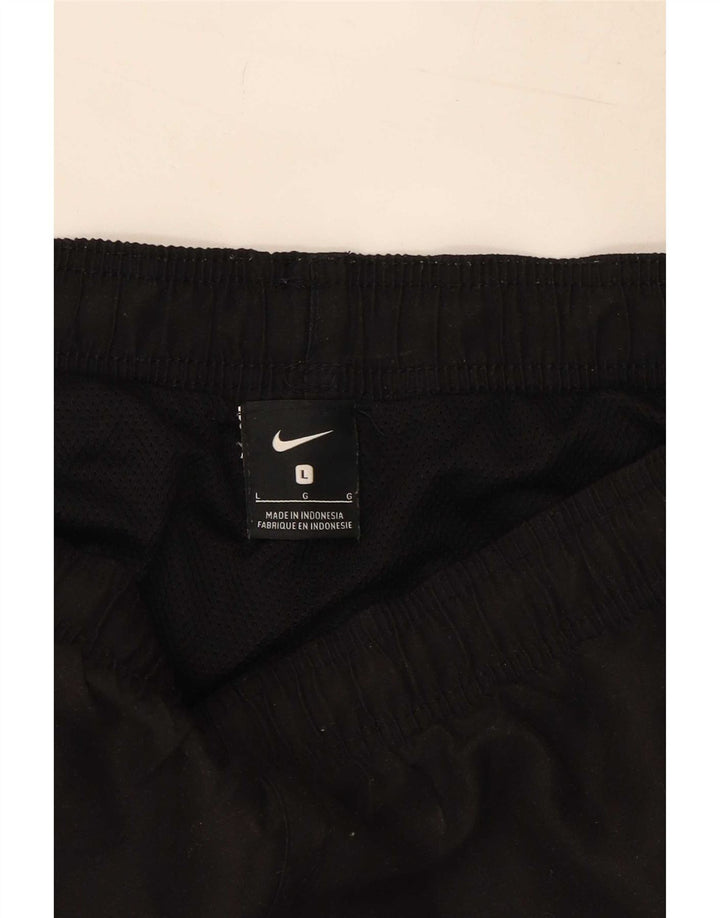Nike - Pantalones cortos deportivos para hombre, talla grande, color negro