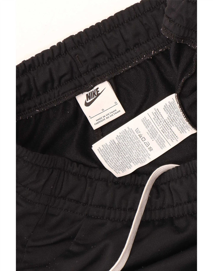 Nike Pantalones De Chándal Joggers Large Negro Colorblock Poliéster