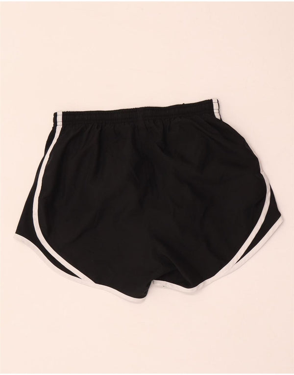 Nike Pantalones cortos deportivos Dri Fit para mujer UK 4 XS Poliéster negro