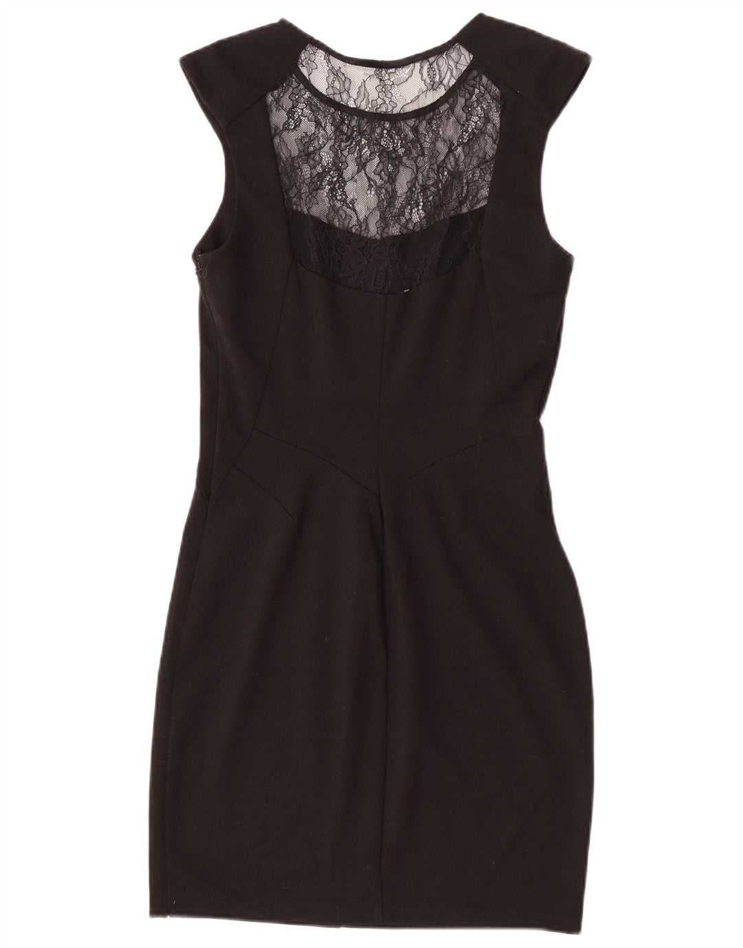 Oasis Vestido tubo para mujer UK 42 Mediano Poliéster negro