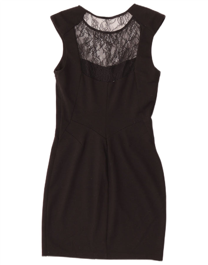 Oasis Vestido tubo para mujer UK 42 Mediano Poliéster negro