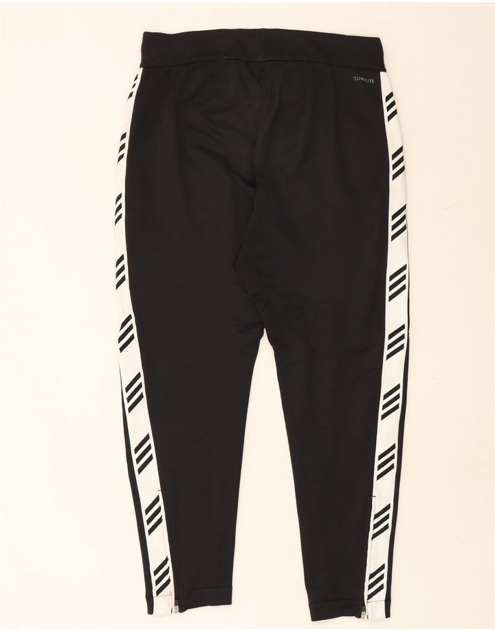 Adidas Hombre Pantalones De Chándal Gráficos Poliéster Color Block Negro Mediano