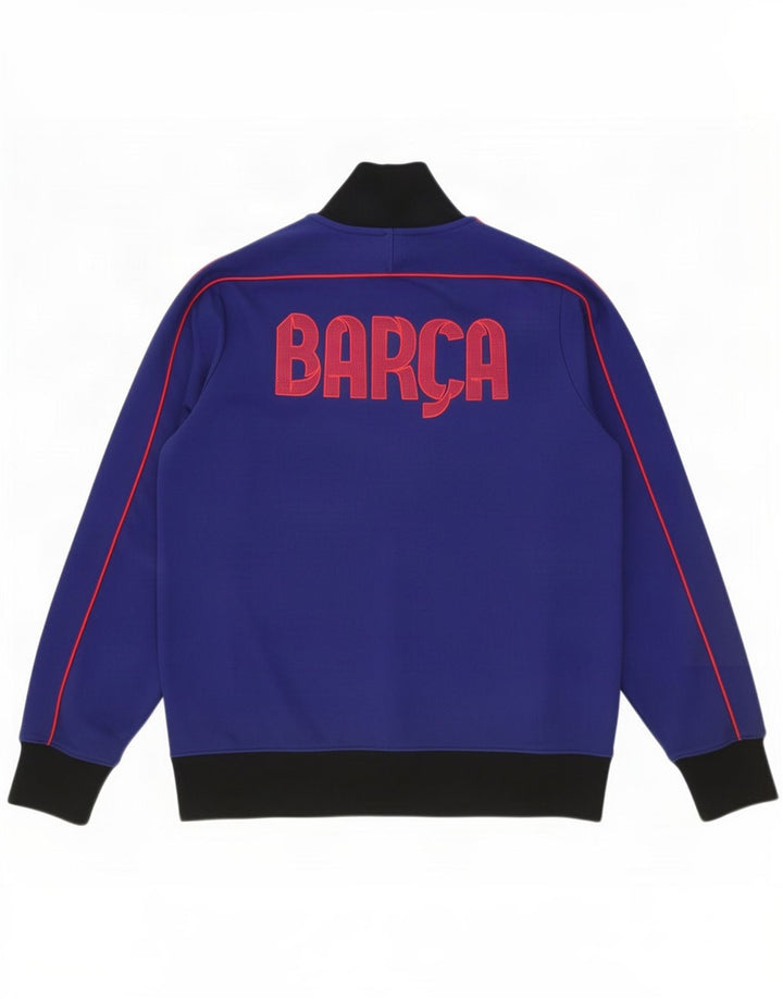 Nike Barcelona Graphic Chándal Top Chaqueta Grande Azul Colorblock