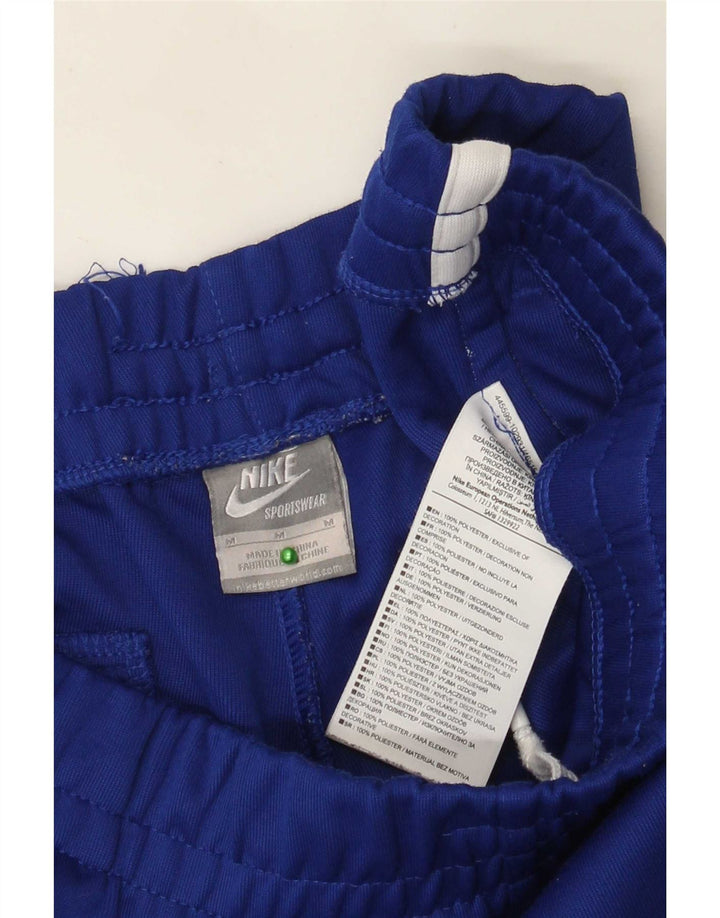 Pantalón De Chándal Nike Hombre Azul Medio Color Block Poliéster