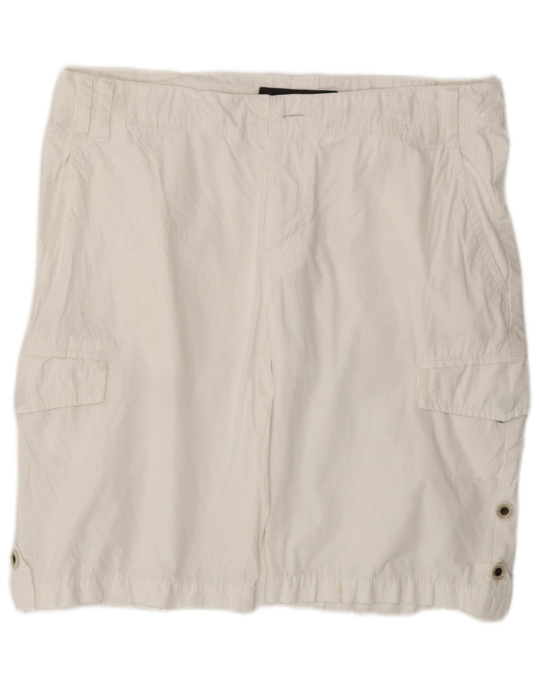 Pantalones cortos cargo Calvin Klein para hombre W32 Algodón blanco mediano