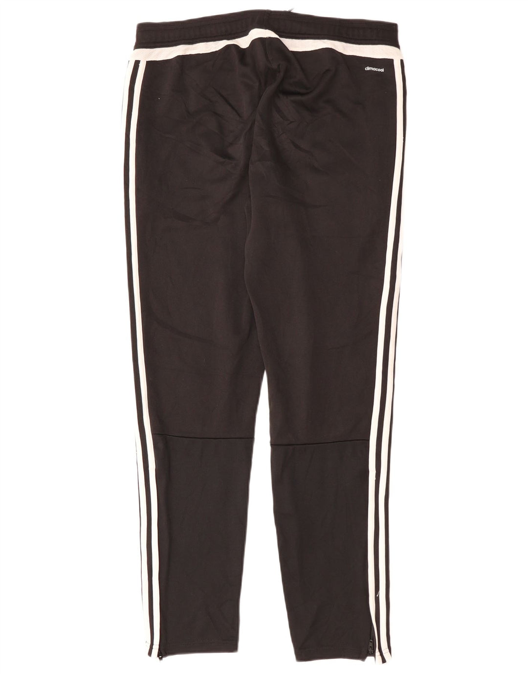 ADIDAS Mujer Climacool Chándal Pantalones UK 16/18 Grande Negro Poliéster