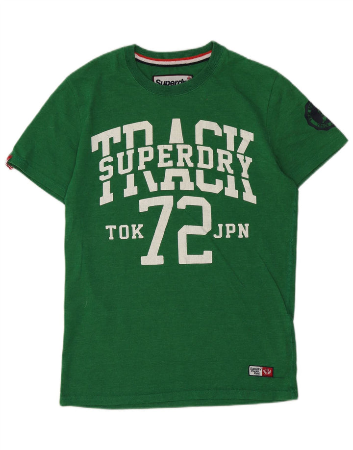 Superdry Camiseta Gráfica De Algodón Verde Medio Para Hombre