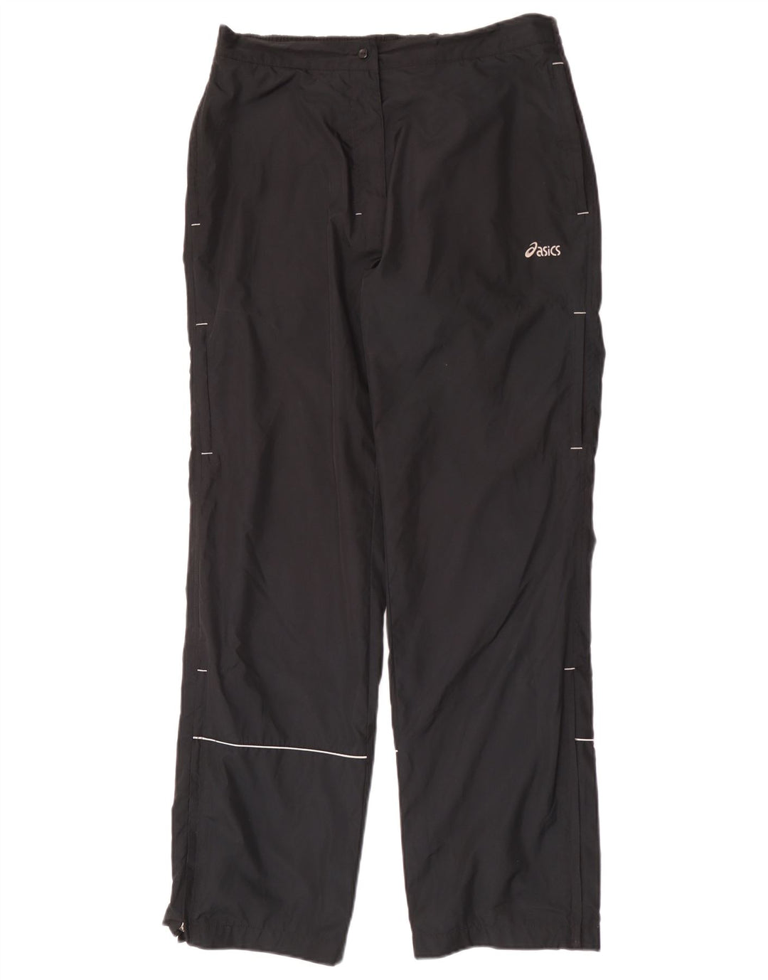 Asics Pantalones impermeables para mujer UK 44 Mediano Negro Poliéster