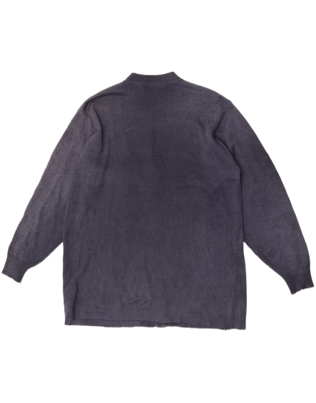 Marks & Spencer Suéter tipo cárdigan para mujer EU 38/40 Lana azul marino medio