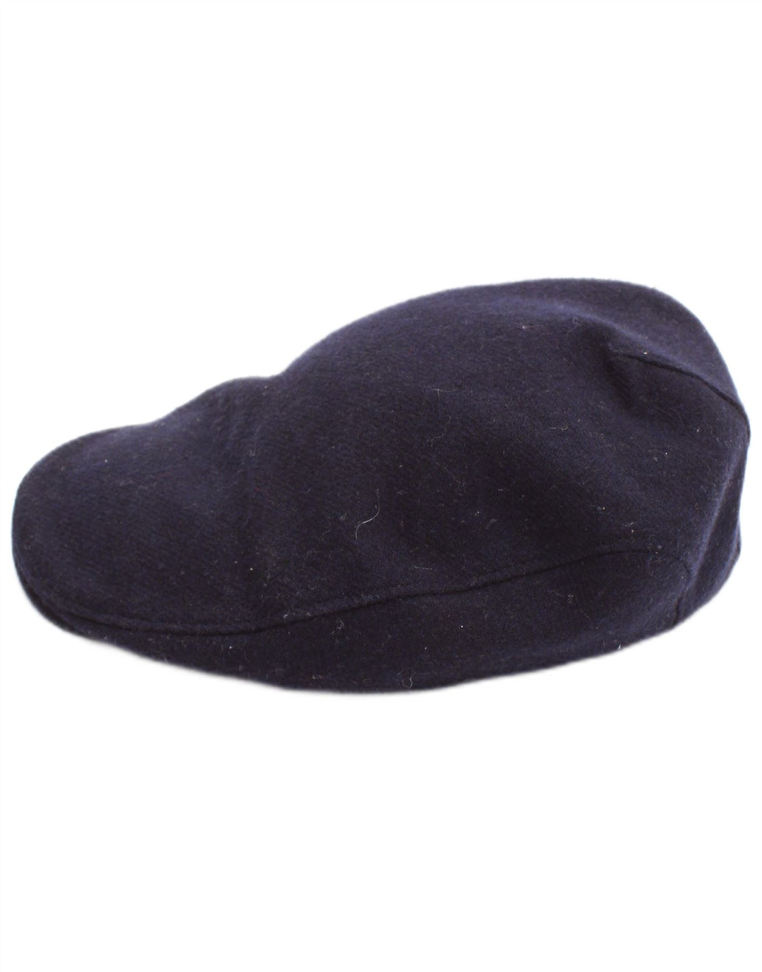 Hanna Hats Gorra plana para hombre mediana azul marino lana nueva clásica