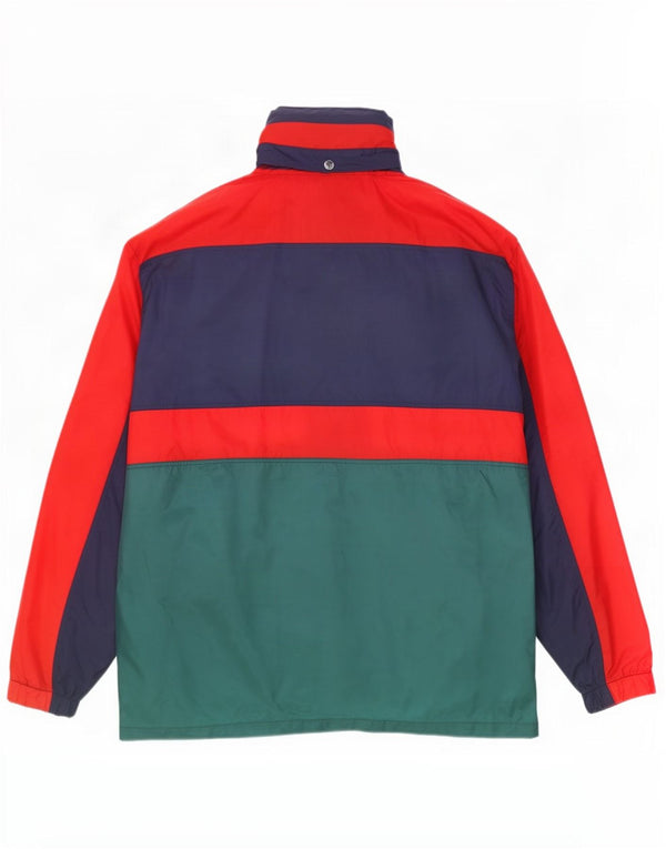 Chaqueta impermeable con capucha Concerto para hombre UK 44 2XL Bloque de color multicolor