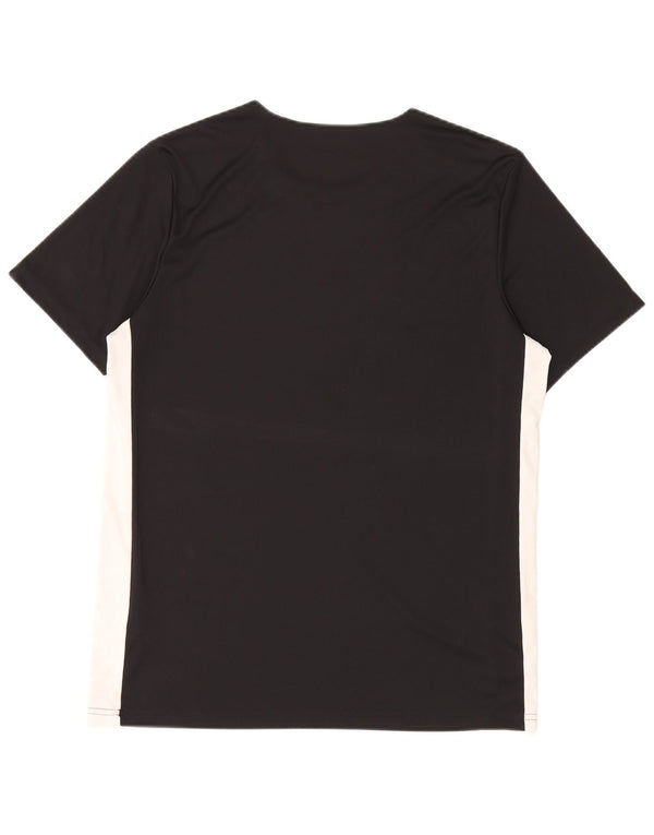 Adidas Hombre Aeroready Camiseta Top Grande Negro Colorblock Poliéster