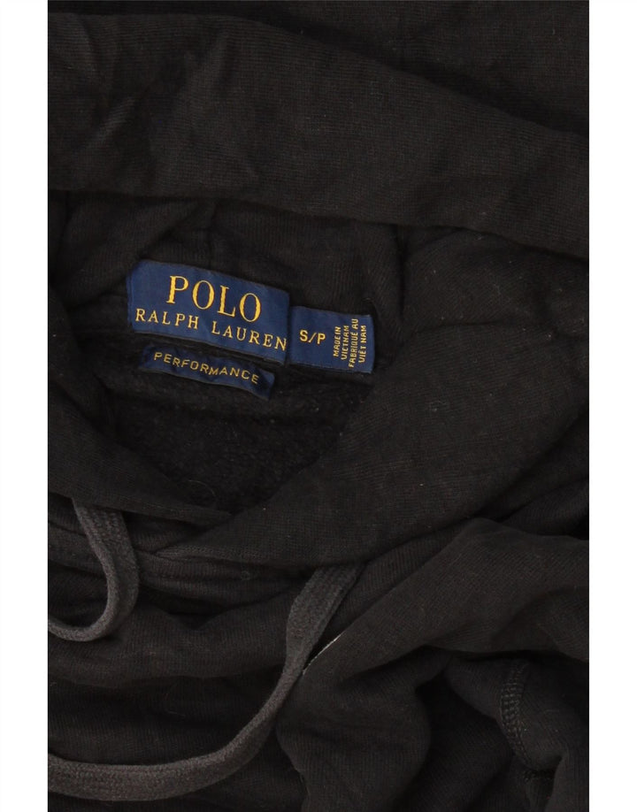 POLO RALPH LAUREN Jersey con capucha extragrande para mujer UK 10 Small Black