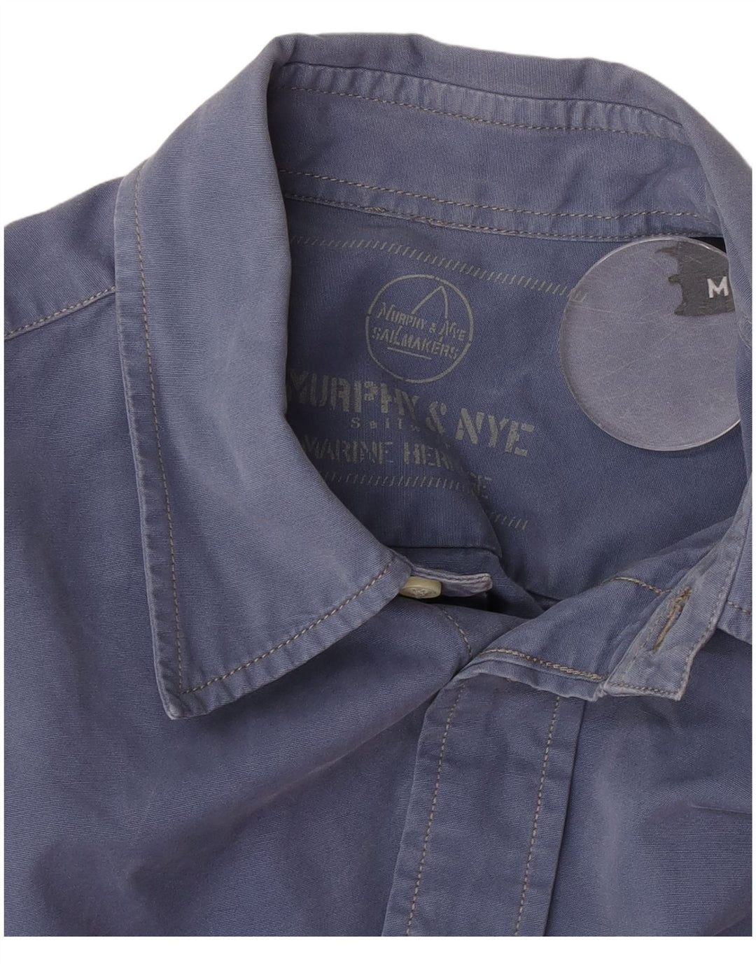 Camisa Murphy & Nye Hombre Azul Medio