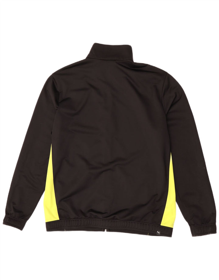 Puma Chaqueta De Chándal Con Estampado Gráfico Para Hombre, Grande, Color Negro