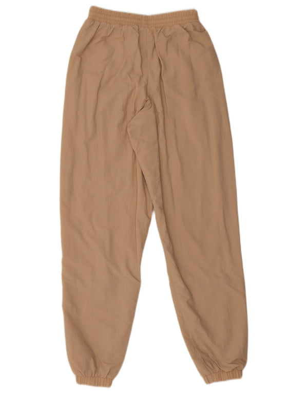 Adidas Mujer Graphic Chándal Pantalones Joggers UK 4 XS Beige Colorblock