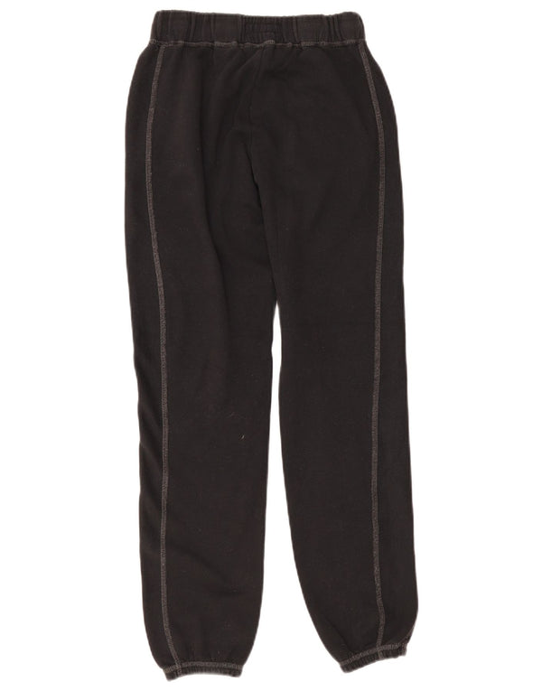 Abercrombie & Fitch Pantalones de chándal para mujer Joggers UK 4 XS Algodón negro