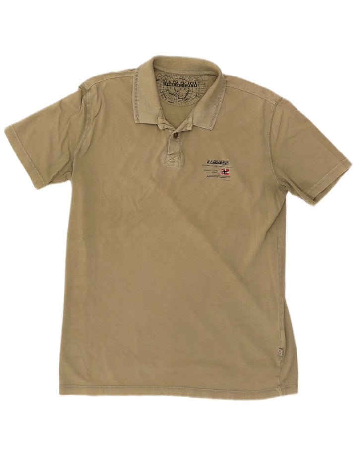 Polo Napapijri Hombre Verde Medio