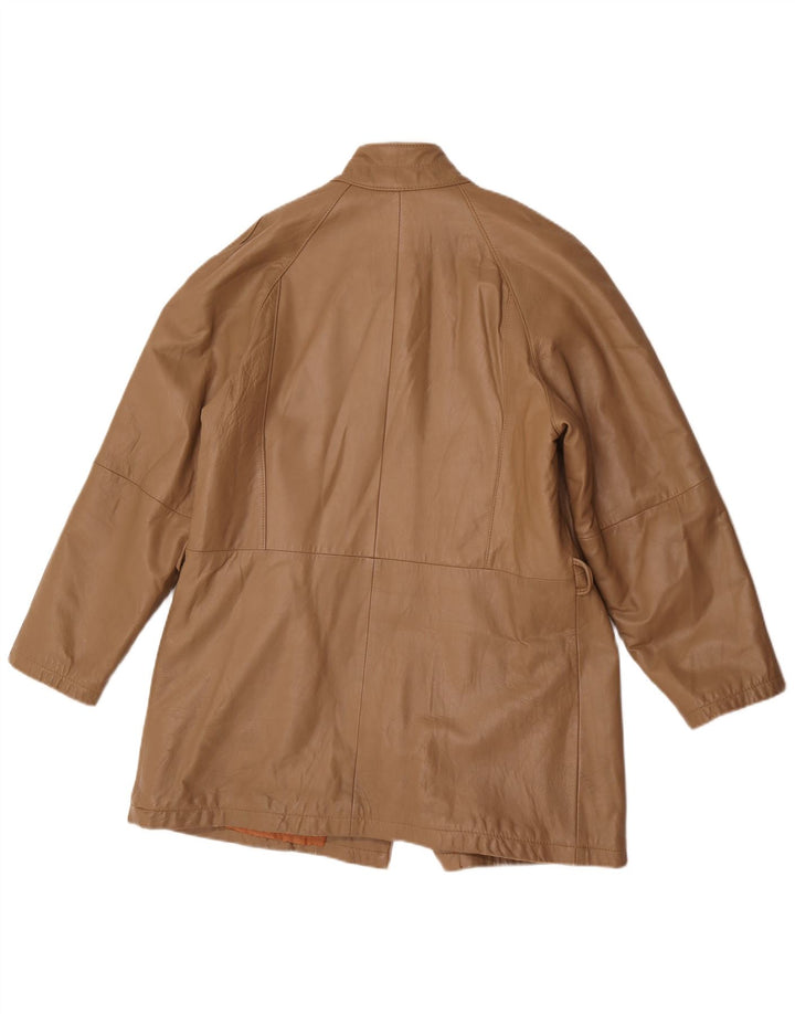 Renna Chaqueta De Cuero Mujer IT 50 XL Marrón
