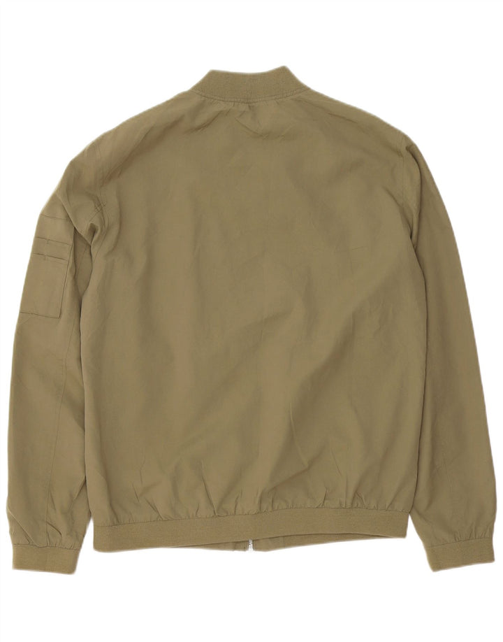 Jack & Jones Chaqueta bomber para hombre UK 40 Large Caqui Poliéster