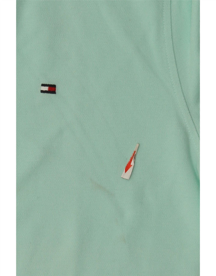 Tommy Hilfiger Polo Regular Fit De Algodón Turquesa Medio Hombre