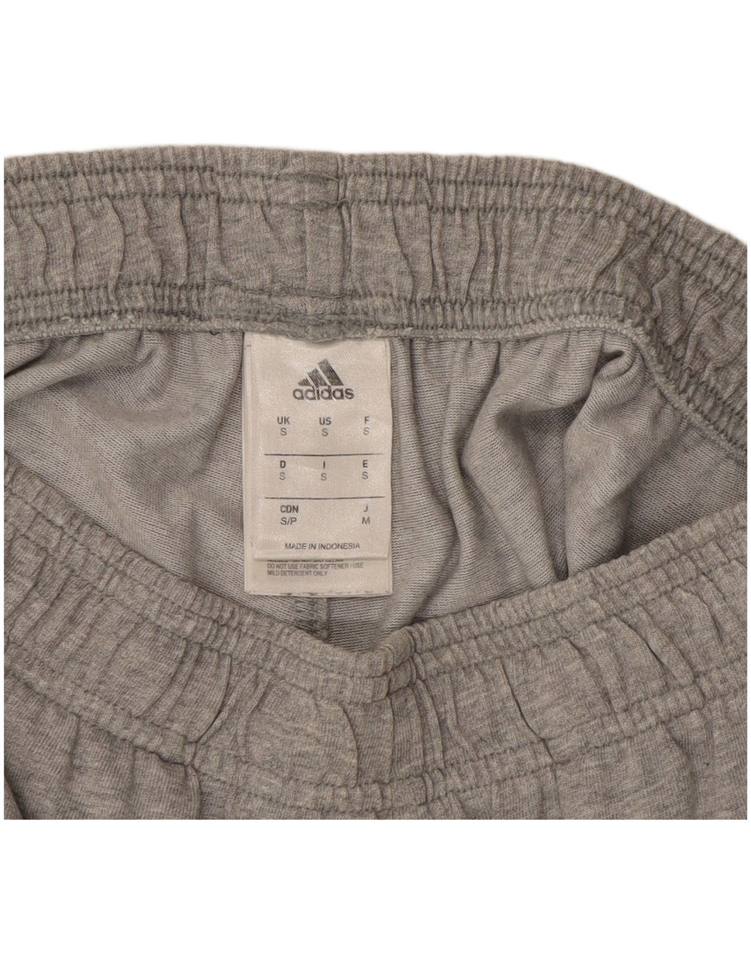 Adidas Hombre Pantalones Cortos Deportivos Pequeño Gris Algodón