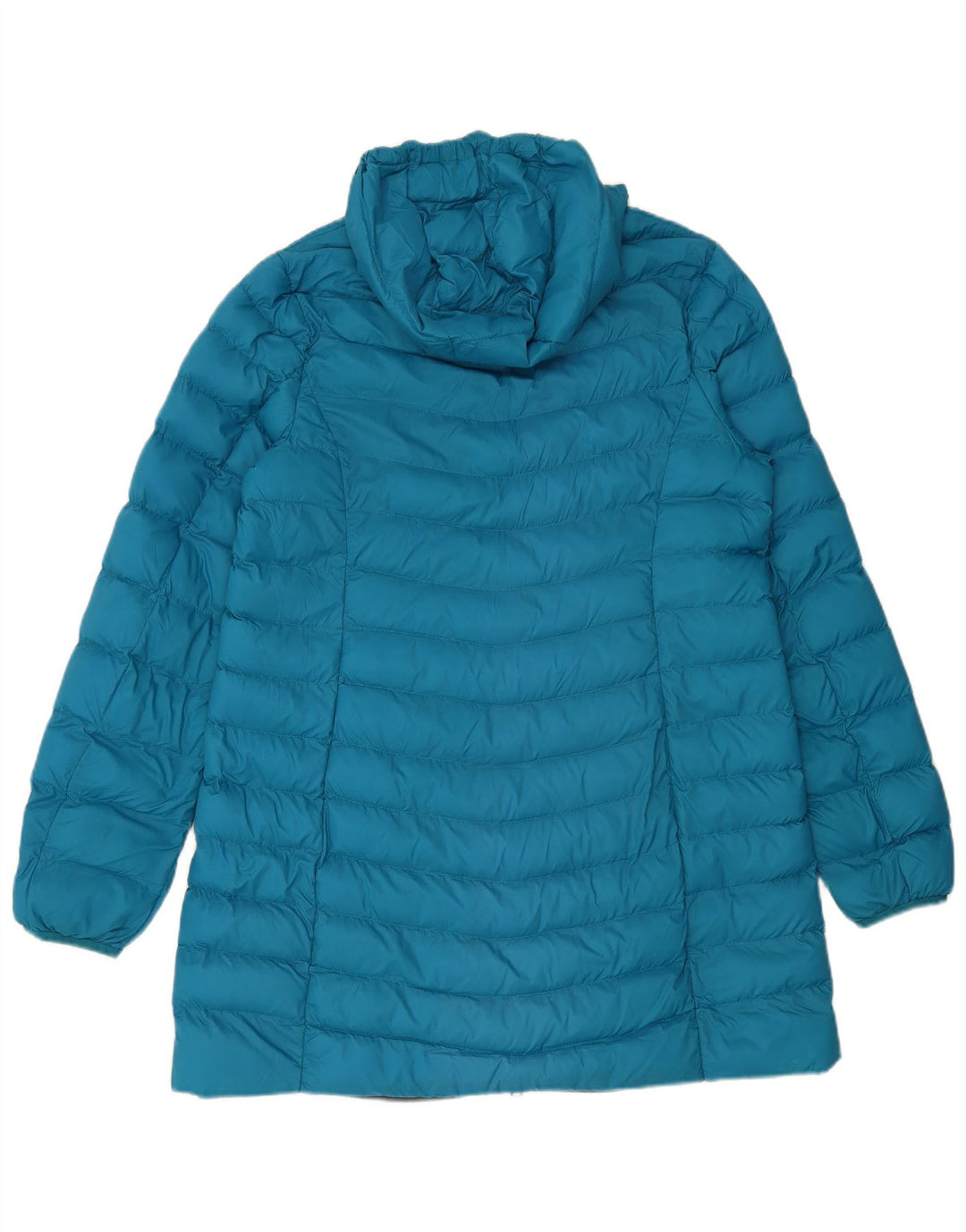 Abrigo acolchado largo para mujer Mountain Warehouse UK 46 Large Nylon azul